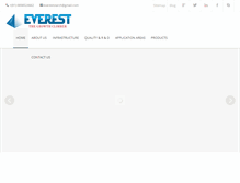 Tablet Screenshot of evereststarch.com